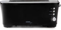 Domo Broodrooster B-Smart voor 4 sneden brood zwart