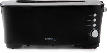 Domo Broodrooster B-Smart voor 4 sneden brood zwart