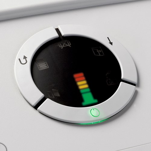 Dahle papiervernietiger Cleantec olie indicator