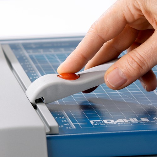 Dahle 442 rolsnijmachine instellen