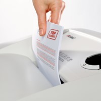 Dahle 51414 papiervernietiger MHP cleantec dahle 410 air papier invoeren