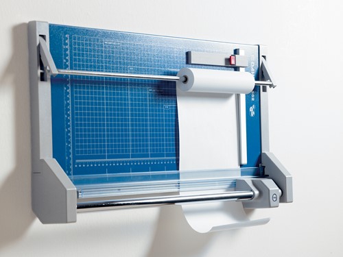 Dahle 552 rolsnijmachine opgehangen