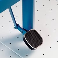 Dahle snijmachine 580 pedaal zijkant
