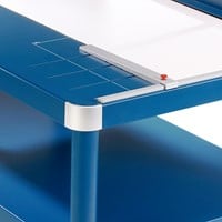 Dahle snijmachine 580 snijtafel zijkant