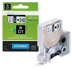 Dymo label