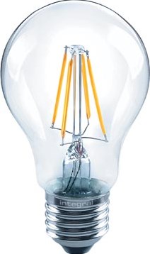 Ledlamp Integral E27 4,5W 2700K warm licht 470lumen dimbaar