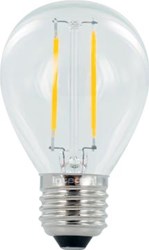 Ledlamp Integral E27 2W 2700K warm licht 250lumen