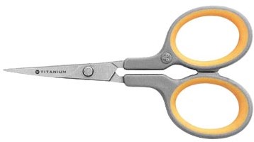 Hobby schaar Westcott Silhouet 3D 10 cm titanium met softgrip