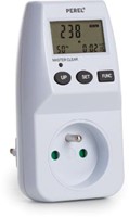 Perel energiemeter 230V voor België 16 A wit