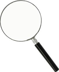 Leesloep vergroot tot 2 keer diameter: 90 mm zwart Westcott