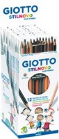 Giotto Stilnovo Skin Tones kleurpotloden, ophangbaar kartonnen etui met 12 potloden