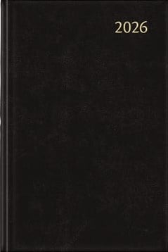 Dagagenda 2025 Aurora Folio FA211 Balacron zwart