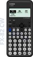 Casio wetenschappelijke rekenmachine FX82CW Belgische versie-2