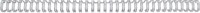Bindringen metaal GBC Wire-O 8 mm zilverdoos 100 stuks-2