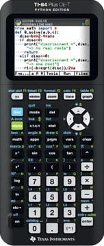 Texas Instruments TI-84 Plus CE-T Python edition grafische rekenmachine