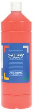 Gallery plakkaatverf flacon van 1.000 ml lichtrood