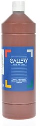 Gallery plakkaatverf flacon van 1.000 ml donkerbruin