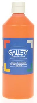 Gallery plakkaatverf flacon van 500 ml oranje