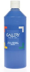 Gallery plakkaatverf flacon van 500 ml donkerblauw