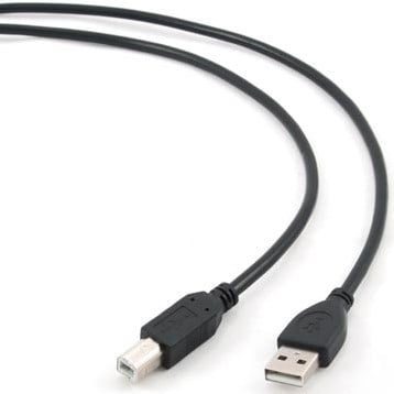 Printerkabel USB A naar USB B 3 meter USB 2.0 Cablexpert
