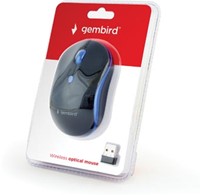 Gembird draadloze optische muis, blauw-3