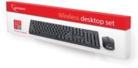 Gembird draadloze toetsenbord en muis, qwerty-1