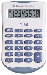 Texas zakrekenmachine TI-501