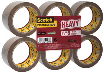 Scotch verpakkingstape 50mm bruin
