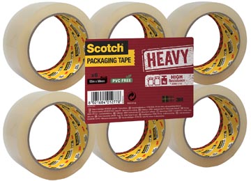Scotch verpakkingstape 50mm transparant