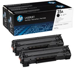 HP cartridge 35a zwart CB435AD