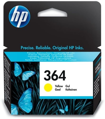 HP 364 cartridge CB320EE geel inhoud 3 ml