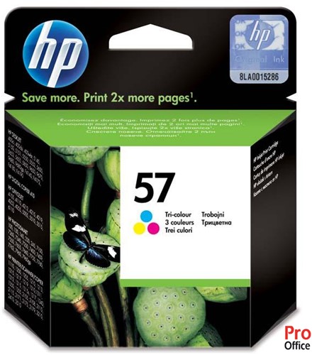 HP 57 cartridge C6657A kleur inhoud 14 ml
