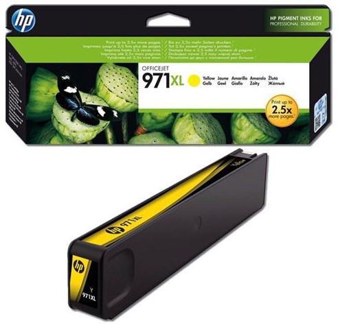HP 971XL cartridge CN628AE geel high capacity-2