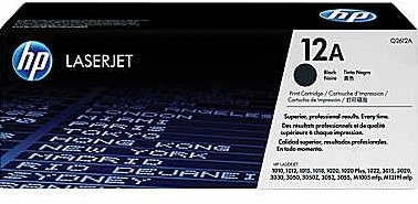 HP cartridge 12a zwart Q2612A 