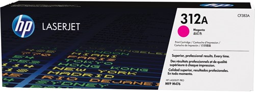 HP  312a tonercartridge magenta CF383A