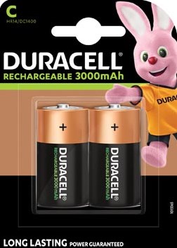 Oplaadbare batterijen Duracell Supreme HR14 C 2 stuks