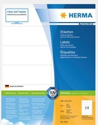 Herma etiketten