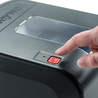 Honeywell Intermec PC42T labelprinter printknop