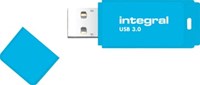 Integral Neon USB stick 128GB USB 3.0 blauw-2