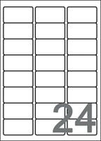 AVERY universele etiketten 63,5 x 33,9mm 240 24 etiketten per vel-2