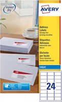 AVERY universele etiketten 63,5 x 33,9mm 24 etiketten per vel-3