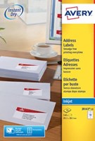 AVERY universele etiketten 99,1 x 38,1mm 14 etiketten per vel