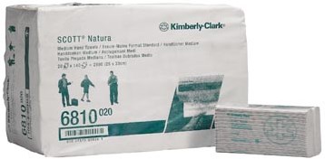 Kimberly Clark handdoeken Natura C-vouw 140 handdoeken 25 x 33 cm