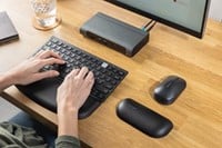 Kensington Dual draadloos compact toetsenbord, azerty-1