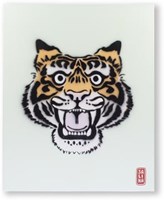 Kangaro bespannen spieraam 3D 50 x 60 cm set van 2 stuks-3