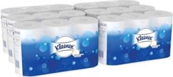Kleenex toiletpapier, 2-laags, 600 vellen, pak van 6 rollen