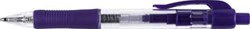 Balpen Q-Connect retractable medium punt blauw
