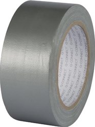 Ducttape Q-CONNECT 48 mm X 25 meter zilver