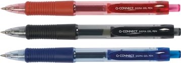 Q-CONNECT Sigma gelpen 0,5 mm zwart-2