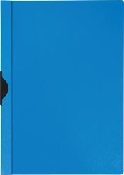 Q-CONNECT Klemmap metalenclip A4 30 vel Transparant blauw